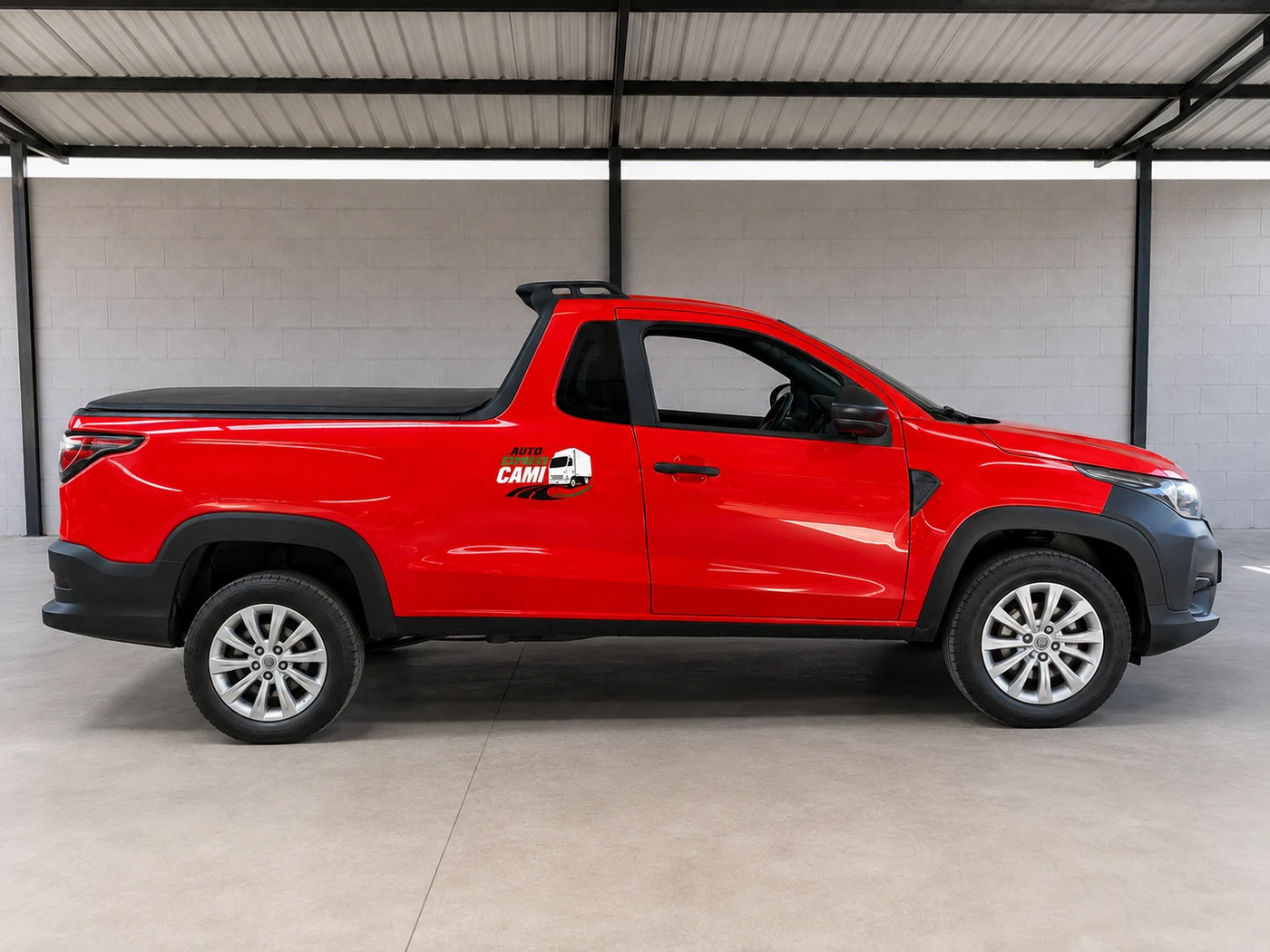 Pickup abierta — vista 1